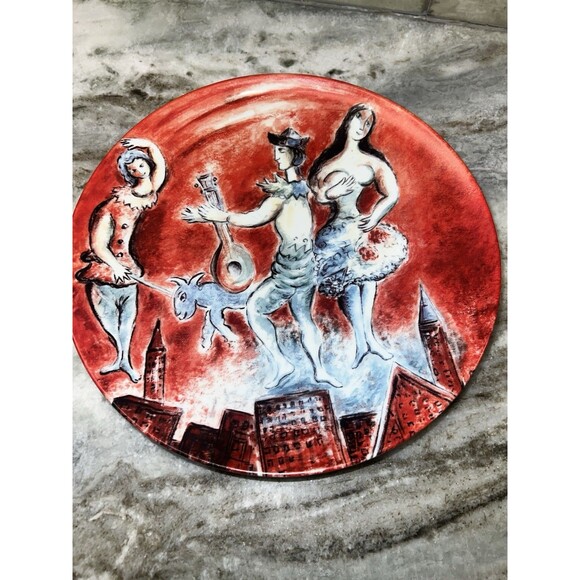 Nadia Roder For The Metropolitan Opera Marc Chagall Plate Opening Night 1966 - Picture 1 of 5